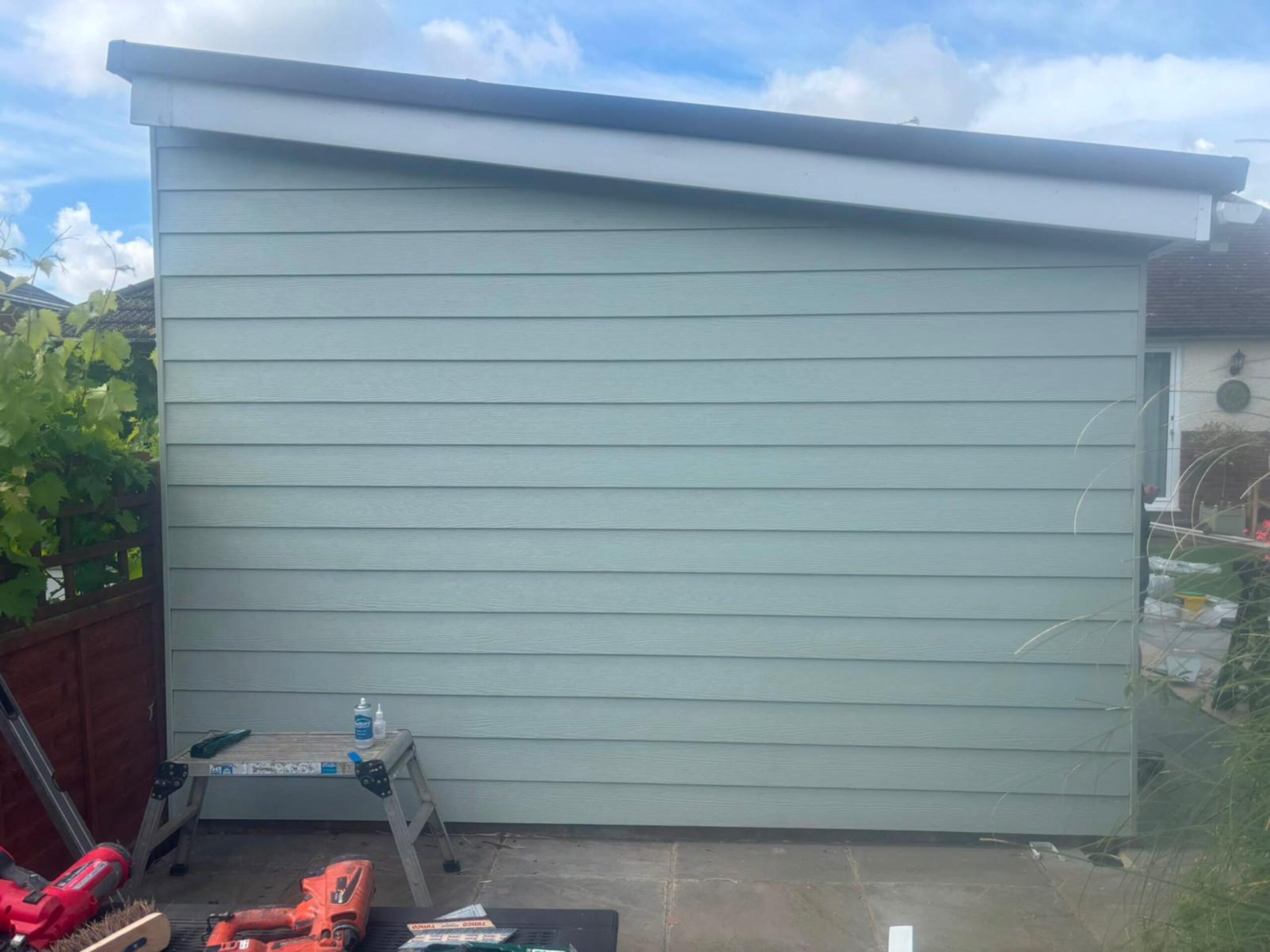 M3 Luton Garden Room Cladding After Image 3